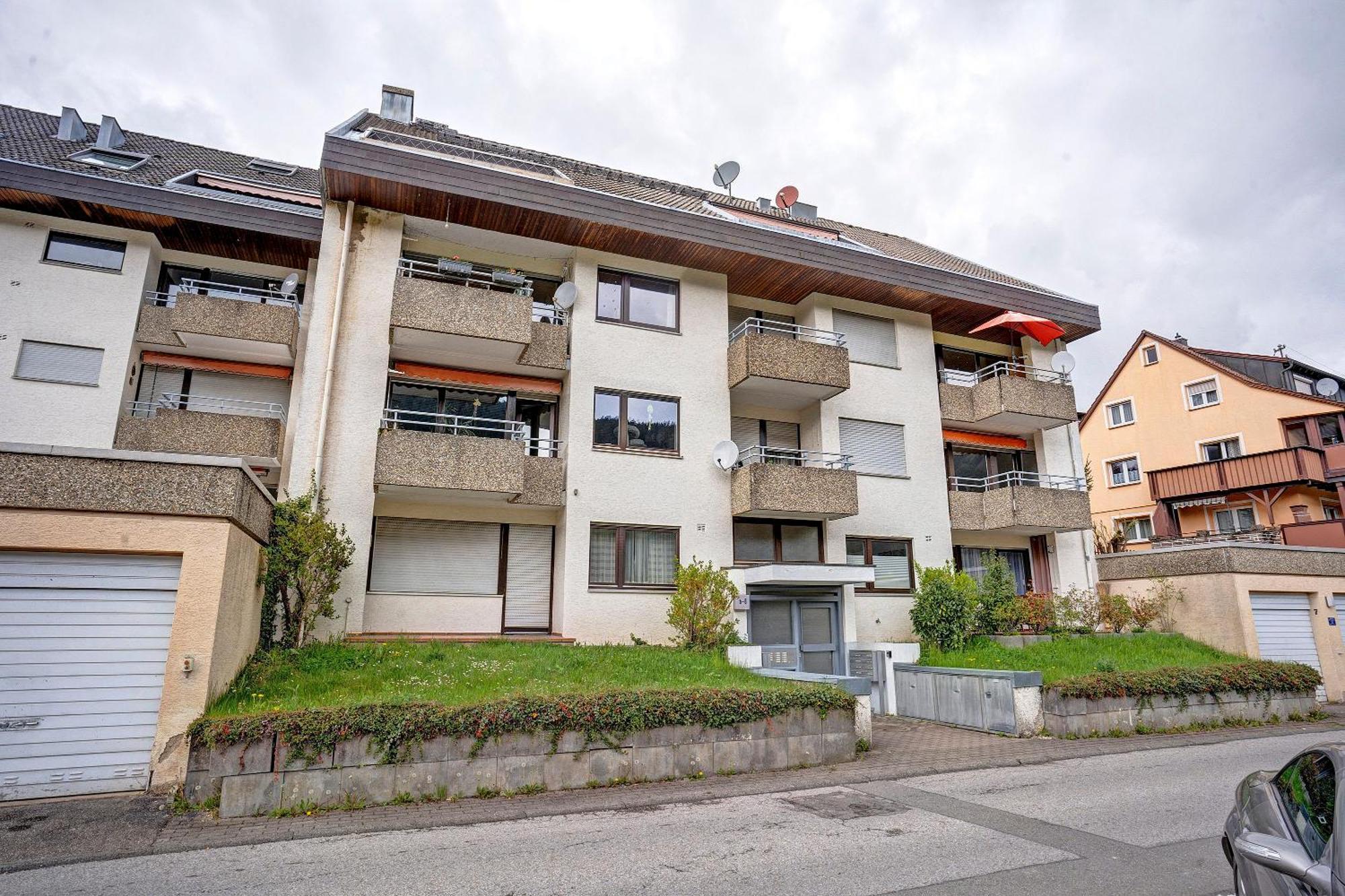 Fewo Talblick Mit Schwimmbad Bad Wildbad Buitenkant foto